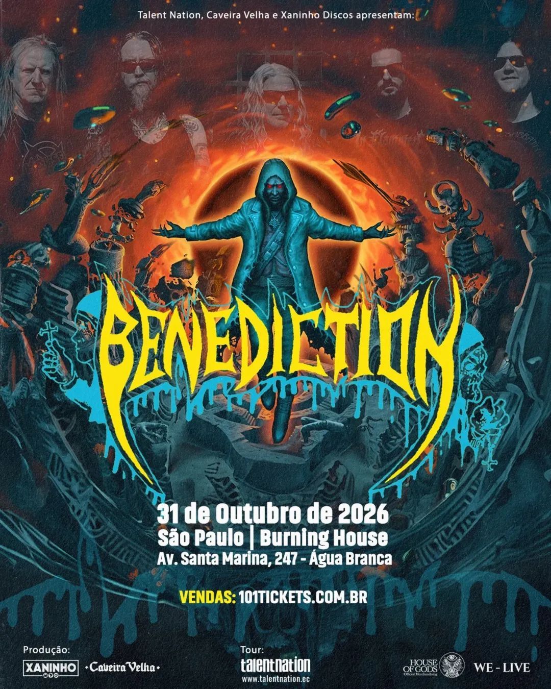 benediction no Brasil