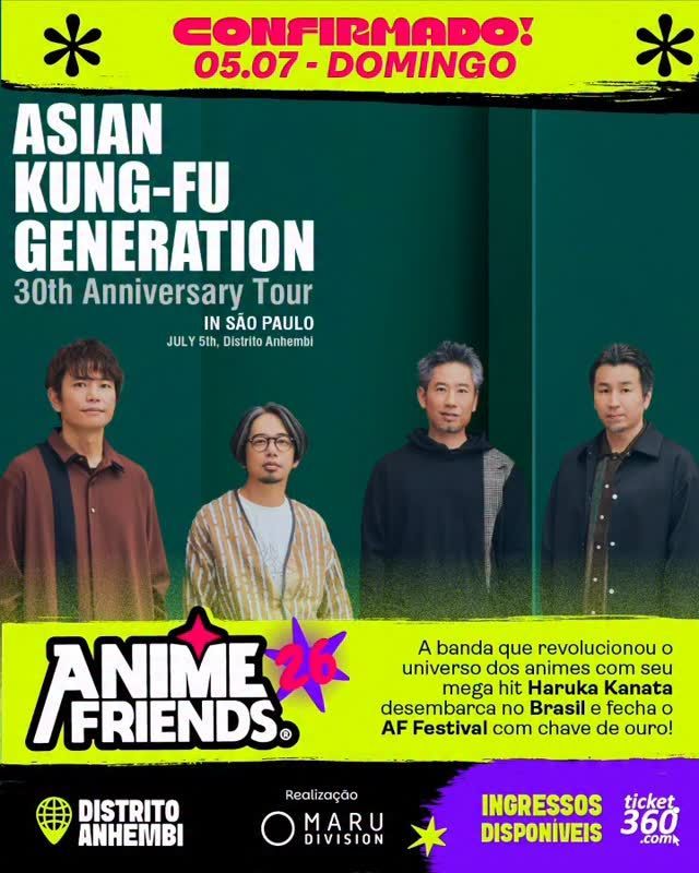 asian kung-fu generation no brasil
