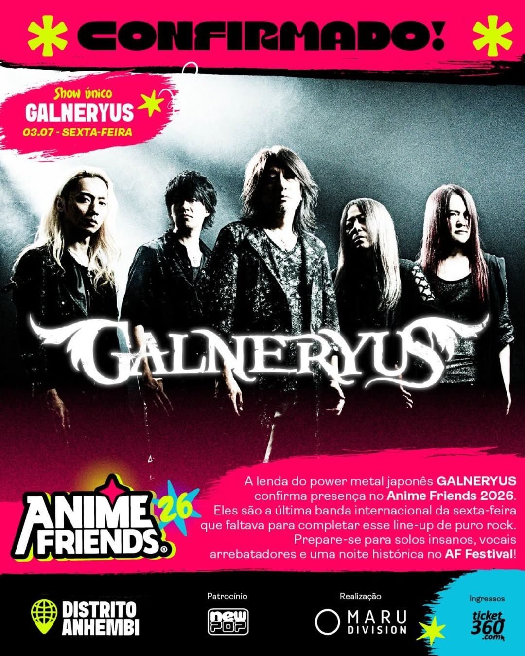 galneryus no brasil