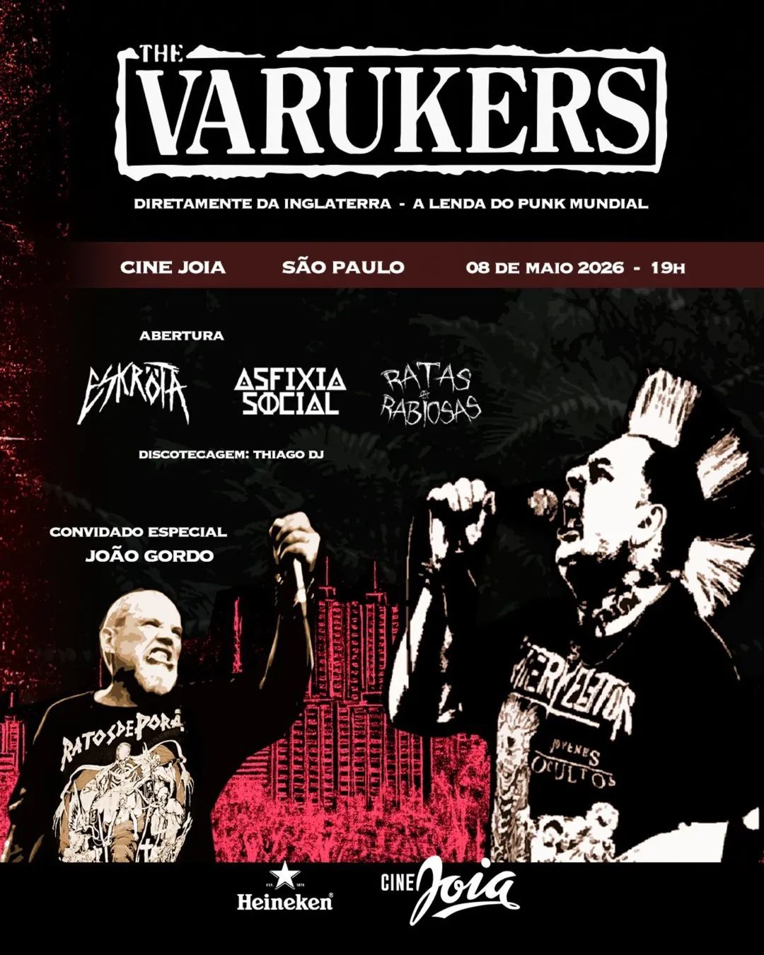 the varukers no brasil