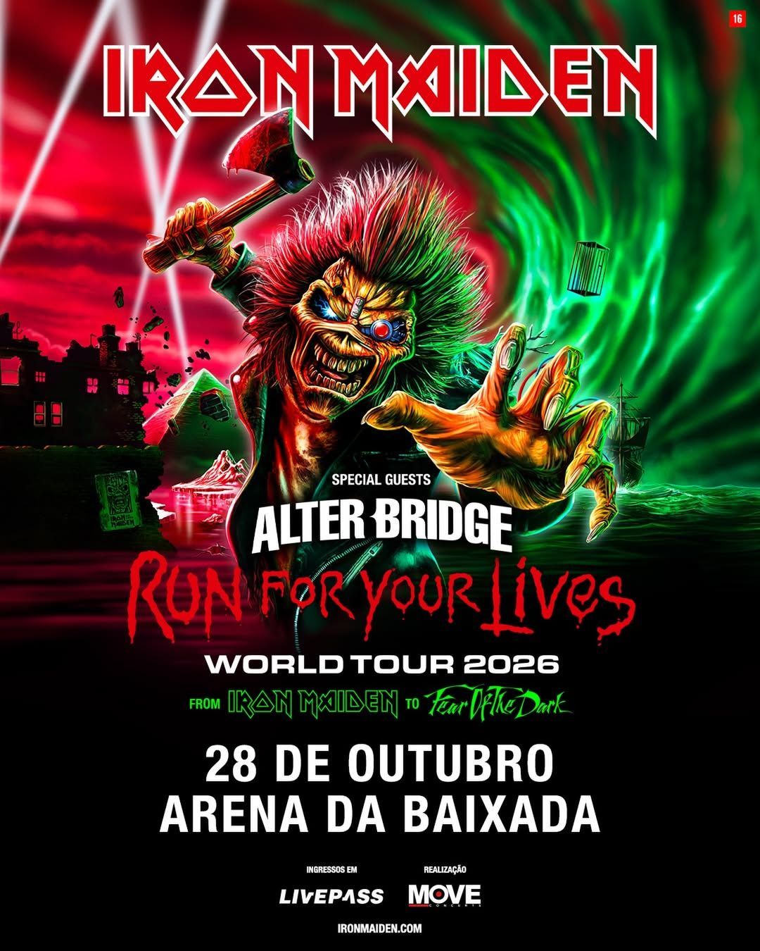 iron maiden no brasil