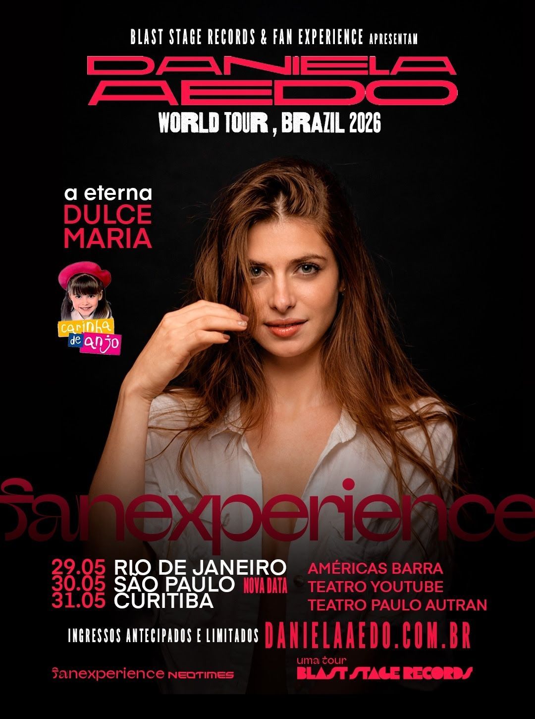 daniela aedo no brasil