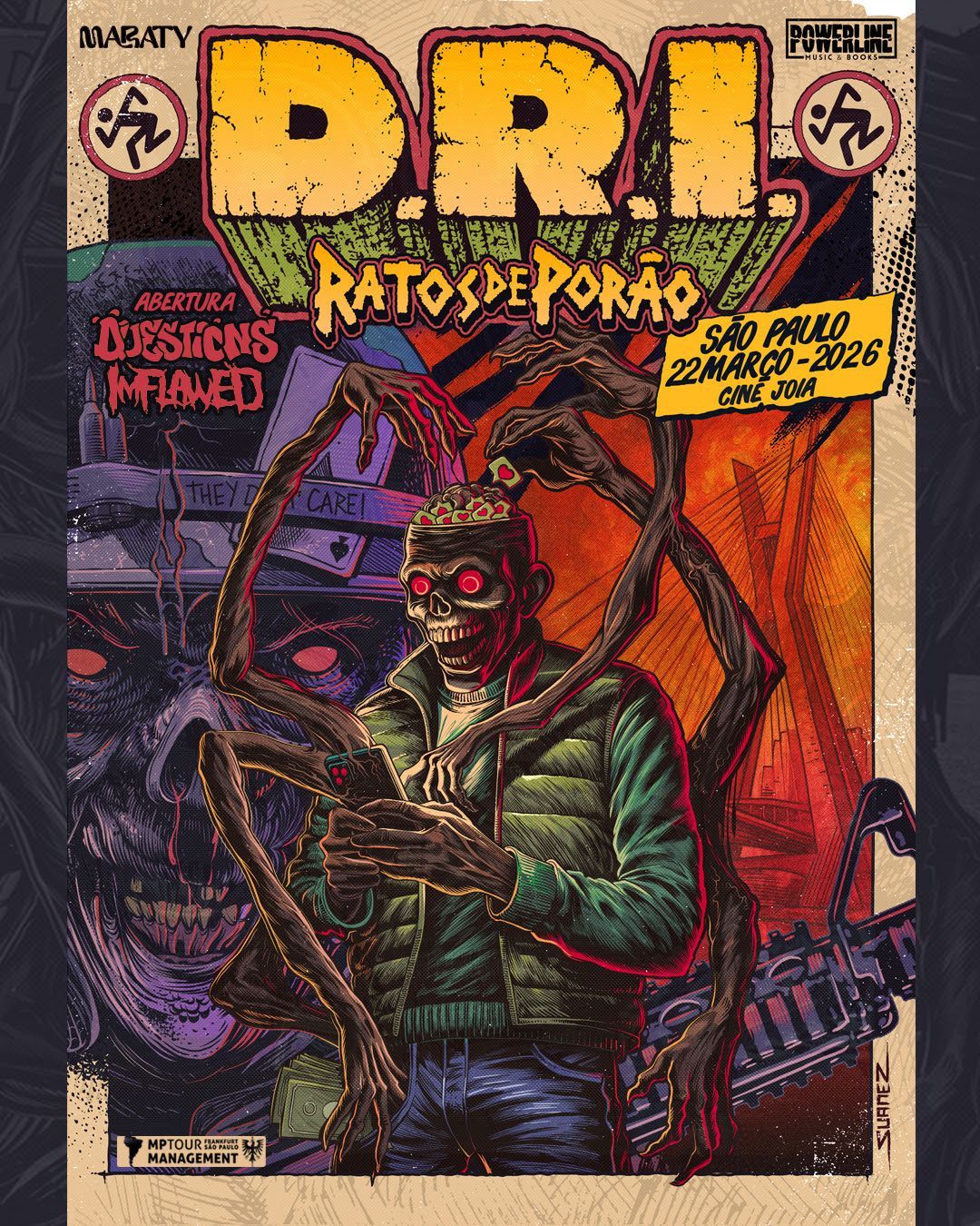 D.R.I. no brasil