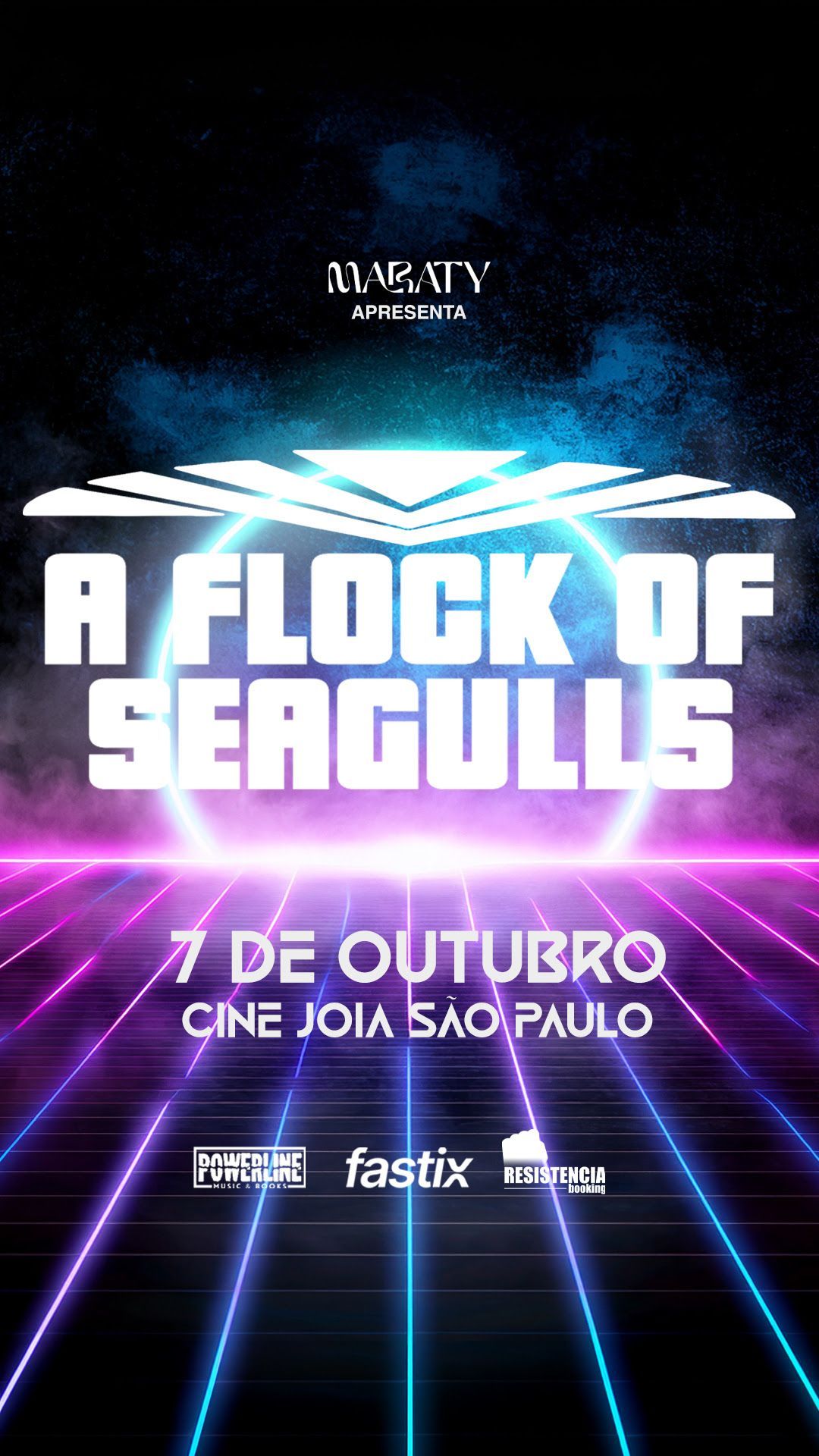 a flock of seagulls no brasil