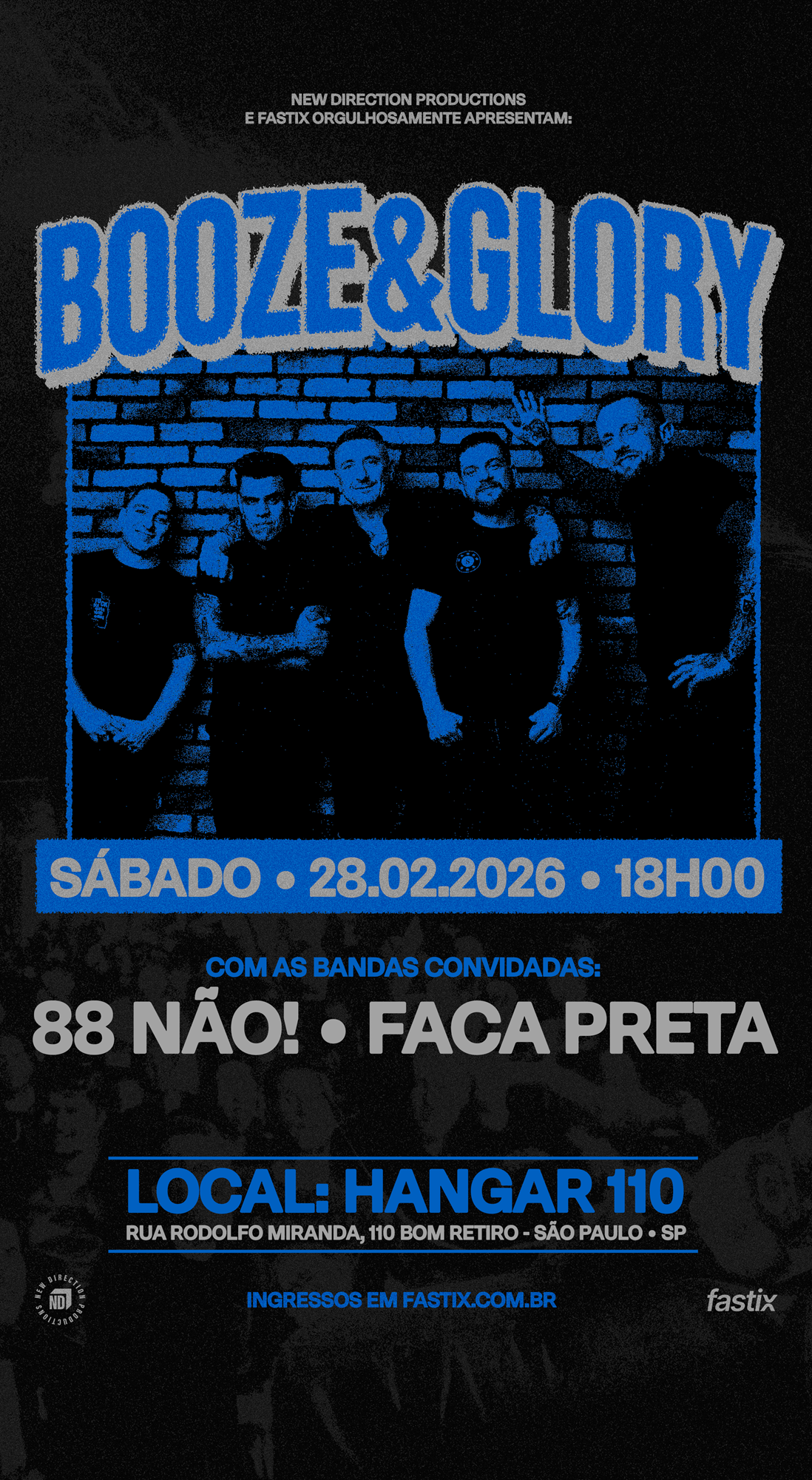 booze & glory no brasil