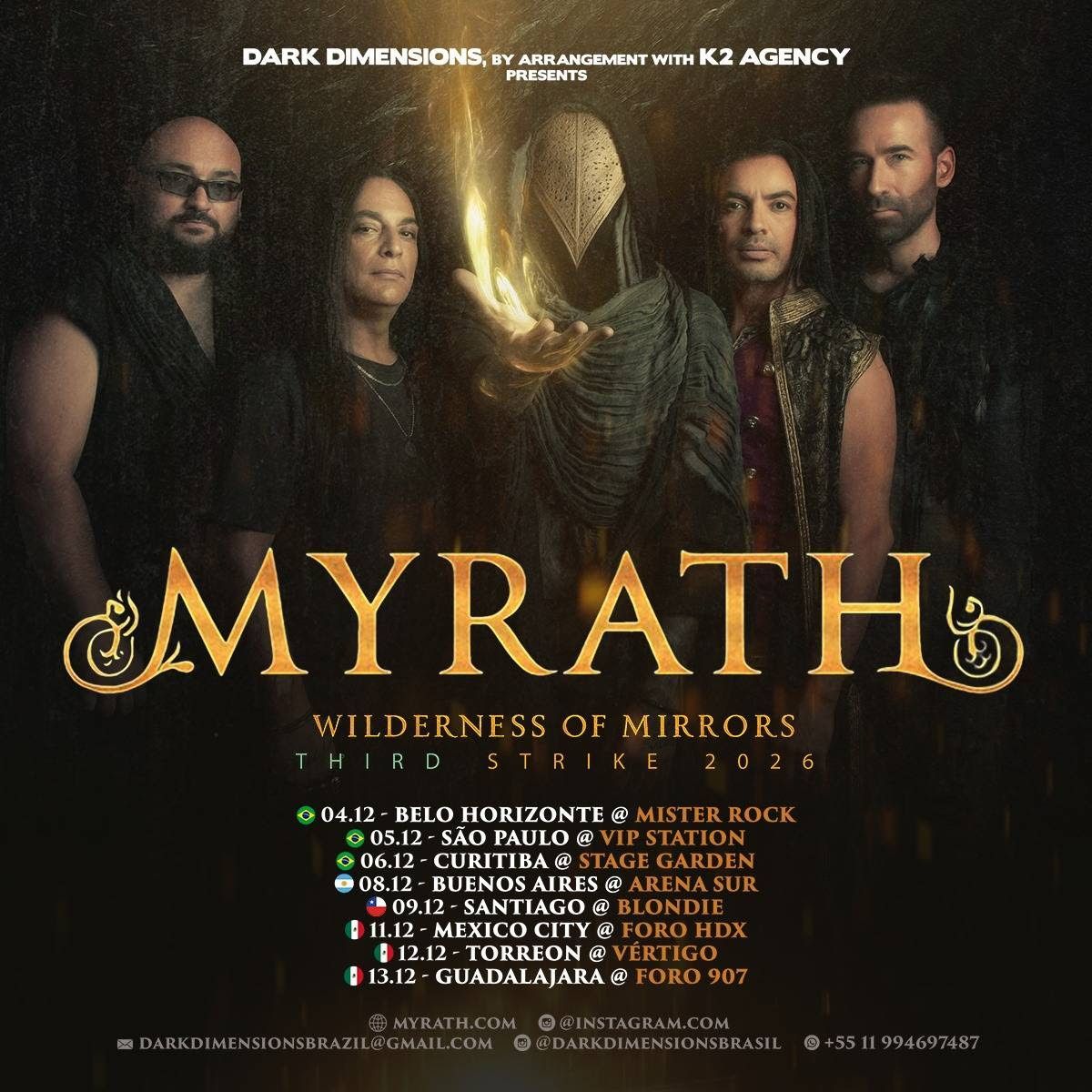 myrath no brasil