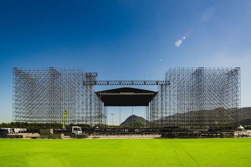 Rock in Rio revela bastidores da montagem da Cidade do Rock a menos de 50 dias do festival