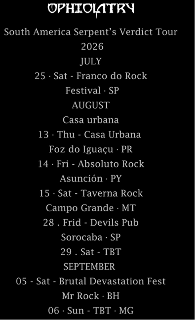 rush no brasil