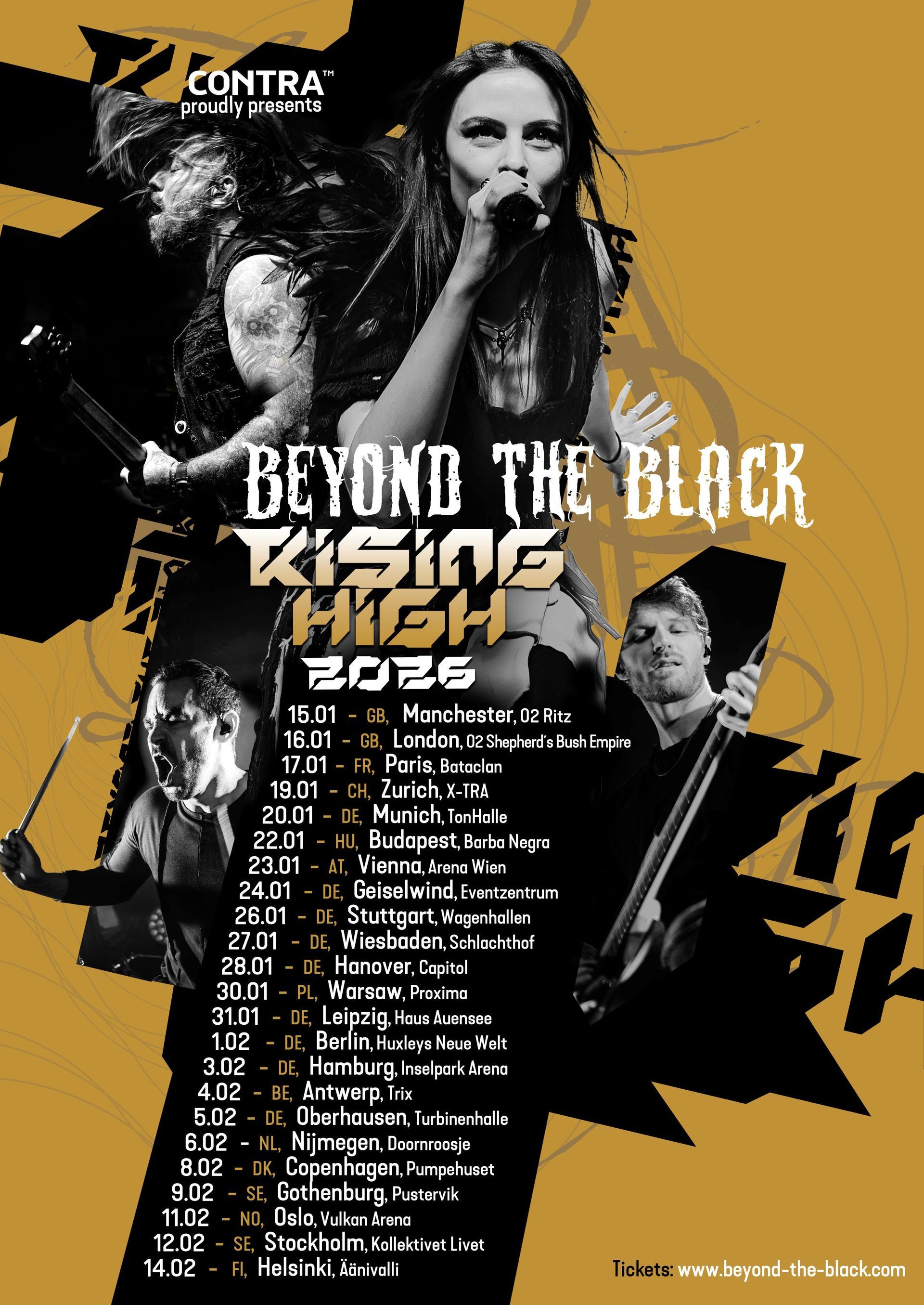 beyond the black EU tour