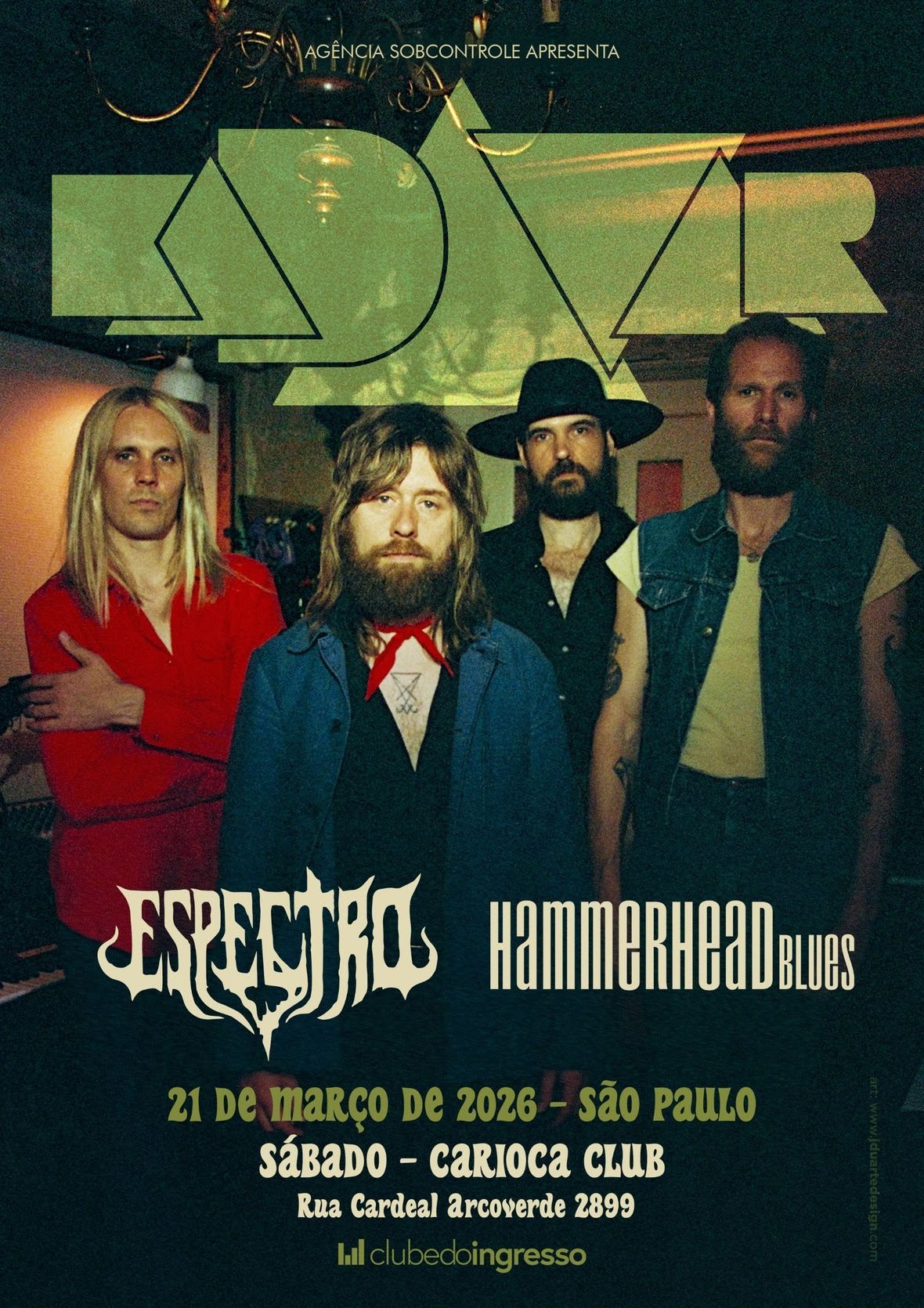 kadavar no brasil
