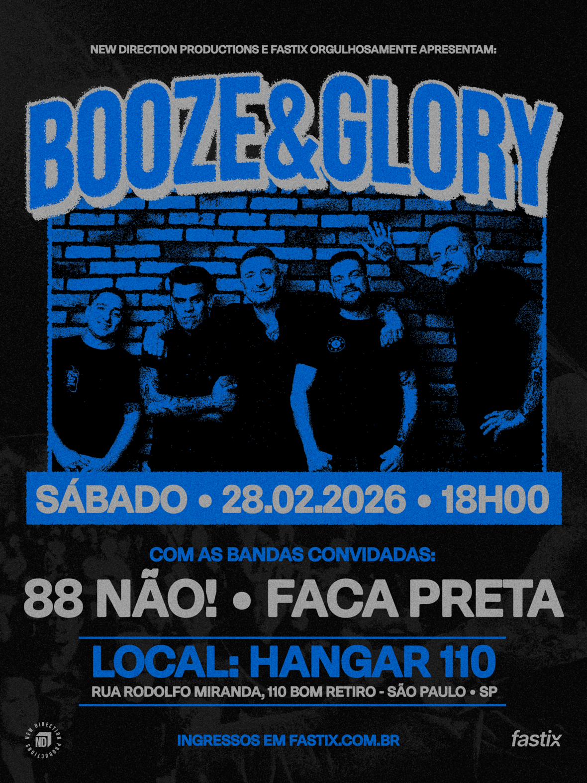 booze & glory no brasil