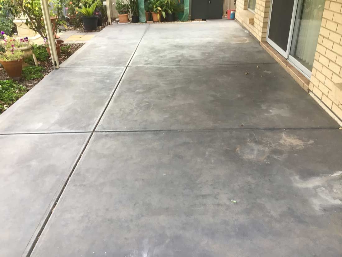 Before Flake Flooring