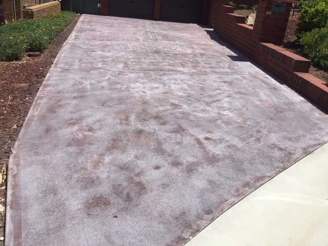 Before Spray Paving