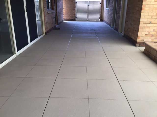 After Spray Paving