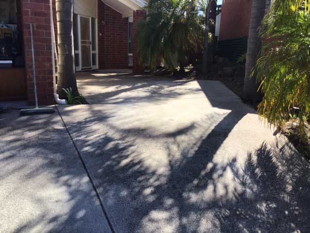Before Spray Paving