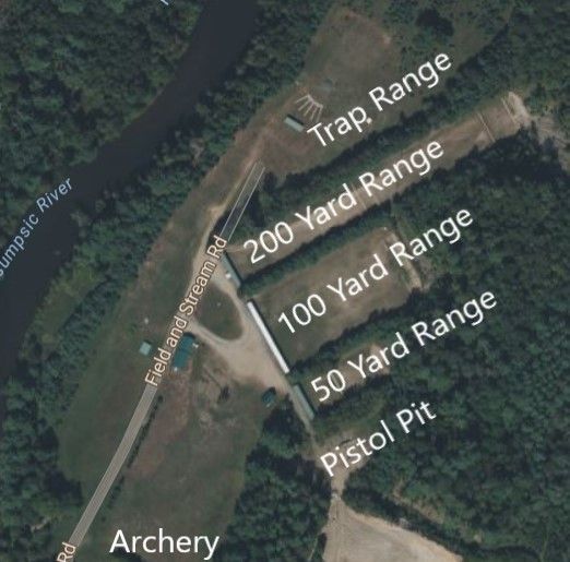 Caledonia Forest & Stream Club Range Map