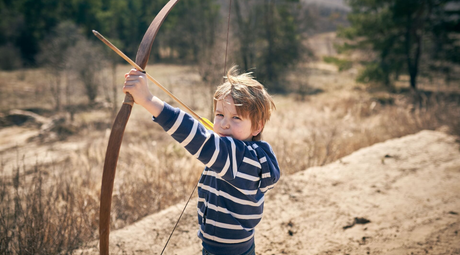 boots walking on trail
