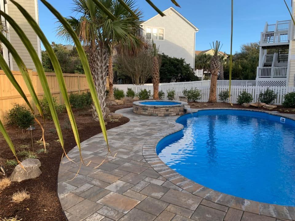 swimming pool installation