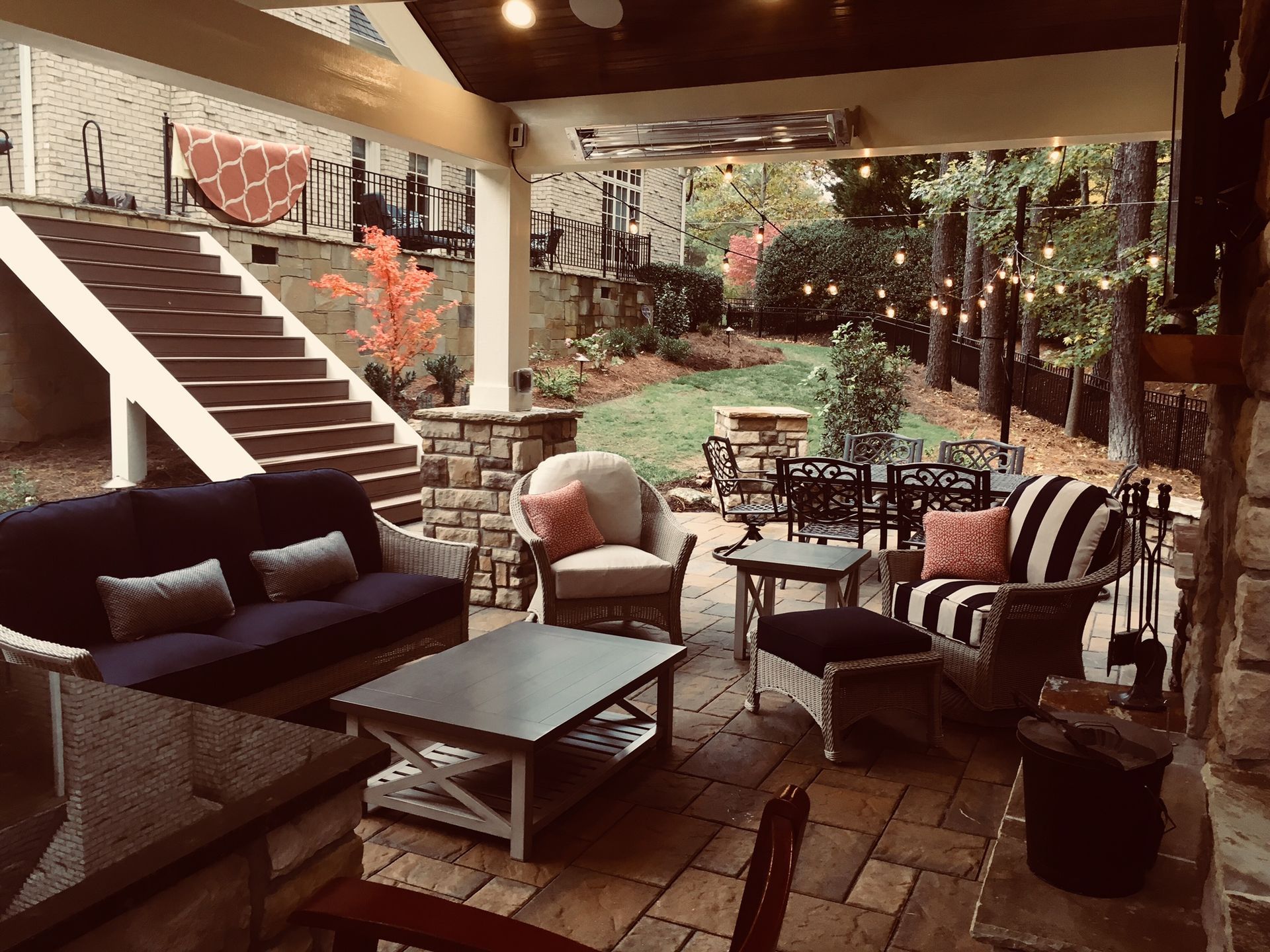 outdoor patio space