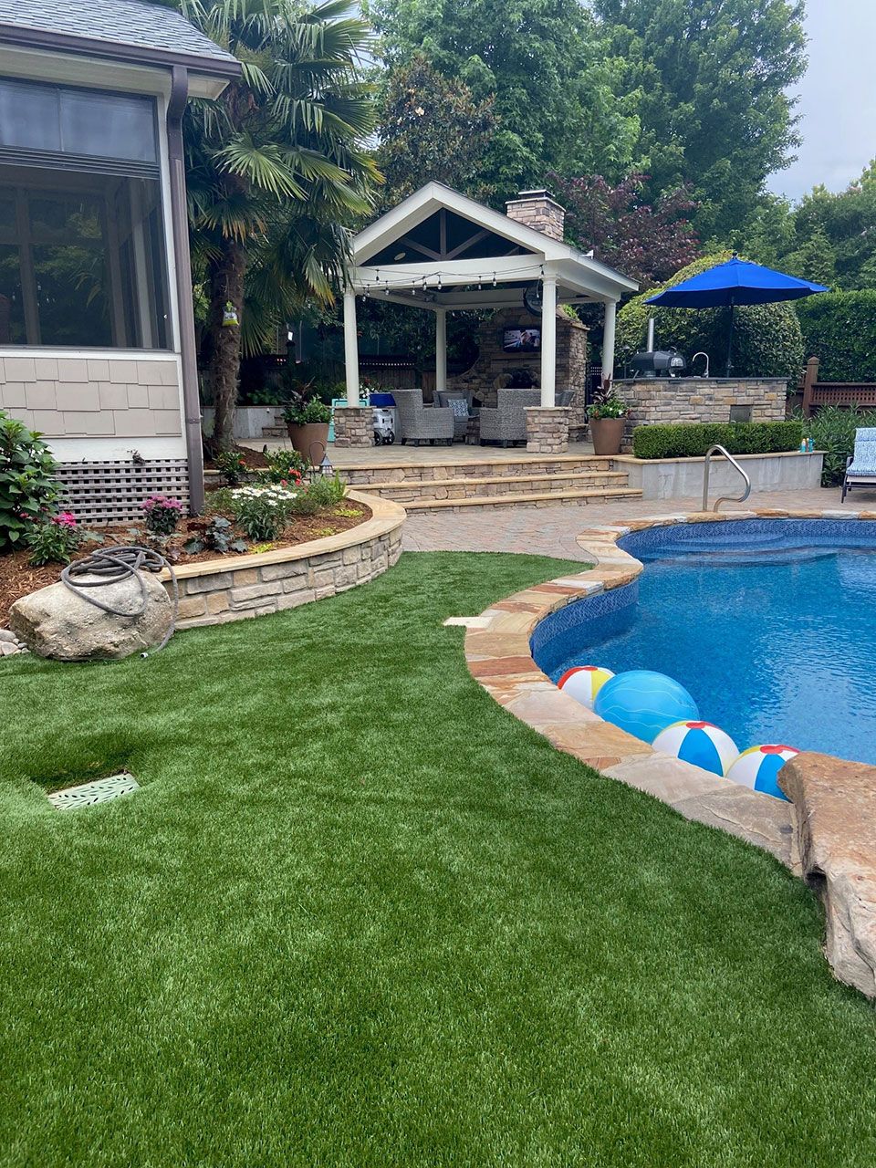 Swimming Pool Design and Construction Raleigh, NC Brookscapes LLC