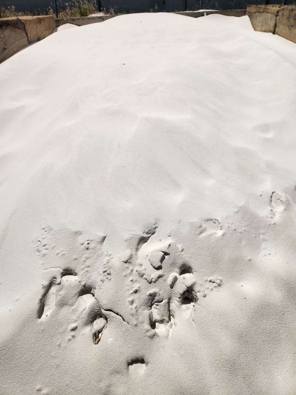 Certified White Soft Fall Sand