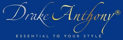 Drake Anthony logo on a blue background with the tagline