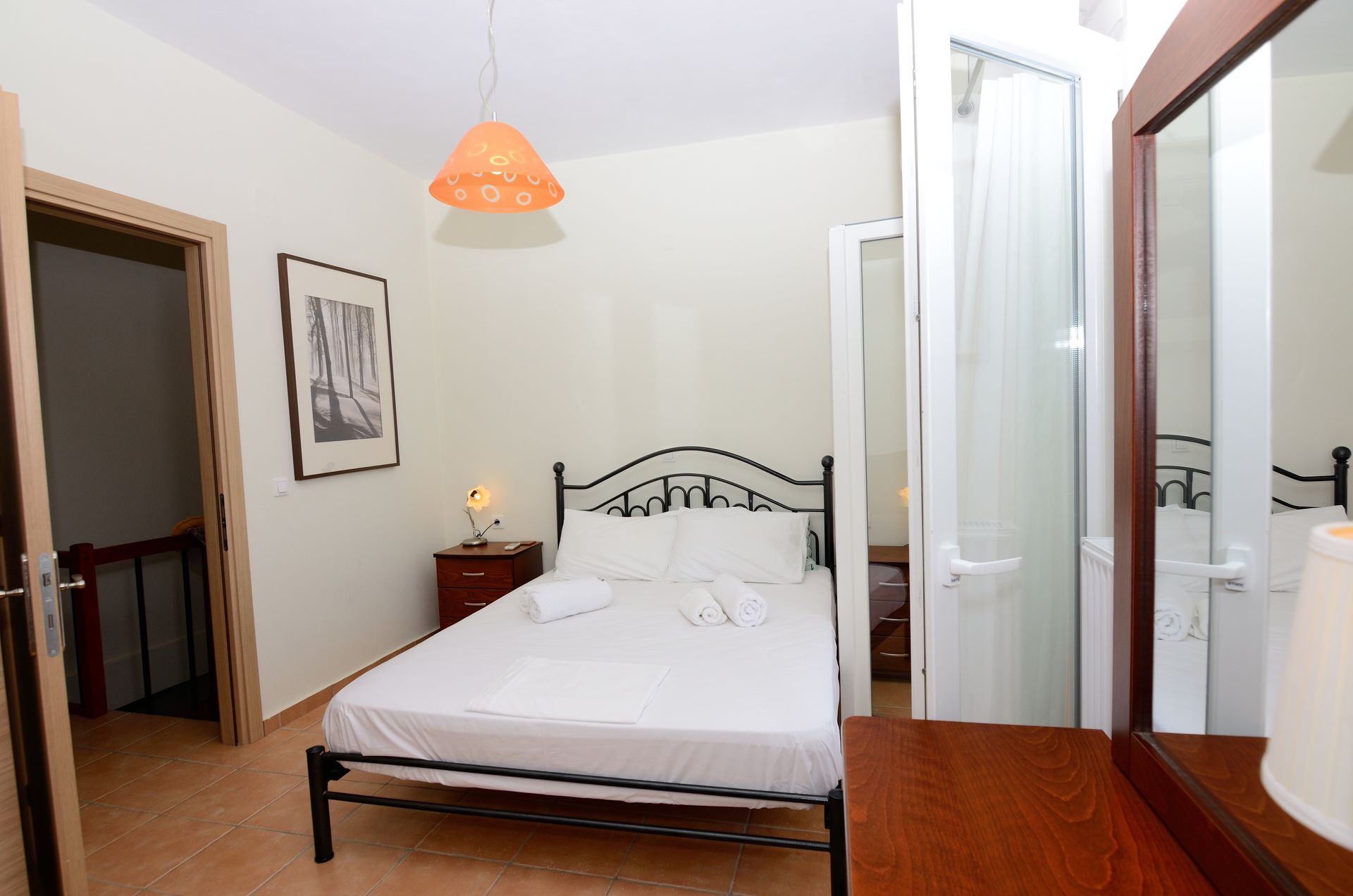 Villa Ektoras maisonette master bedroom