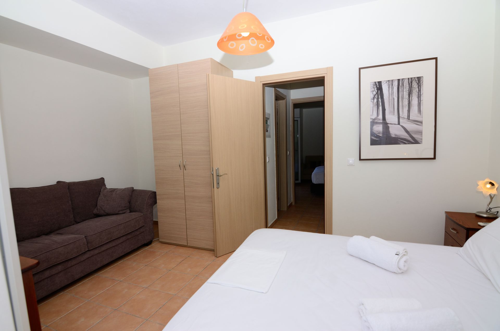Villa Ektoras maisonette master bedroom