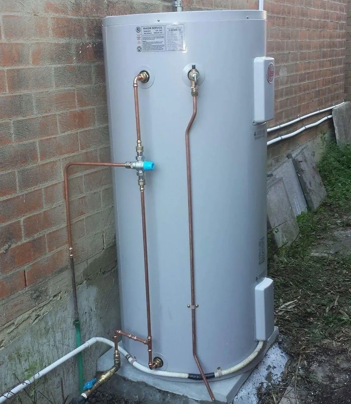 New Rheem HWS After