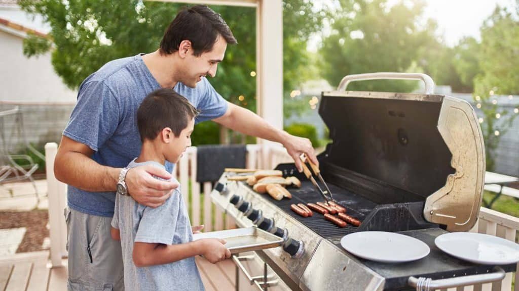 Cooking with gas BBQ