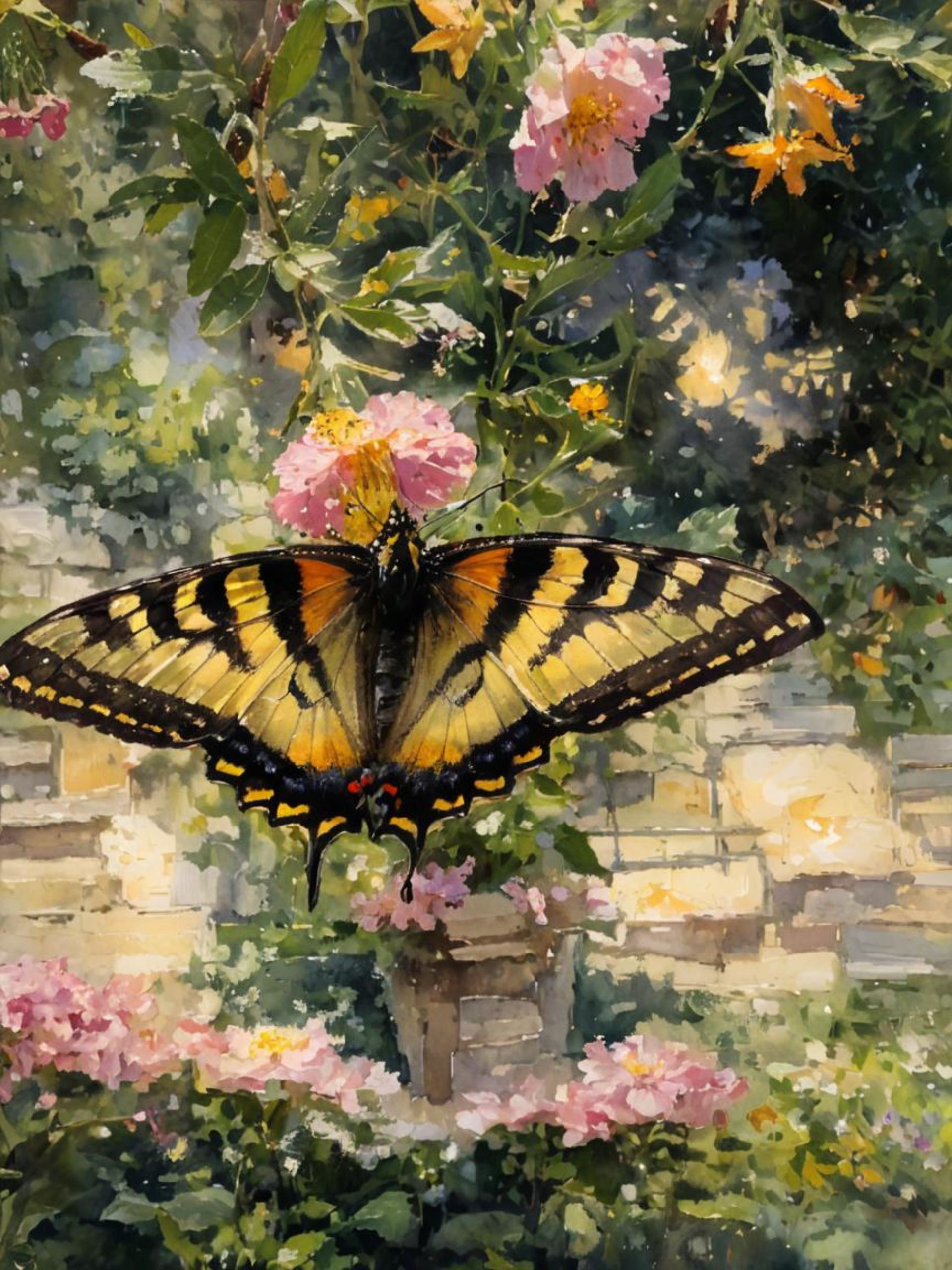 Butterfly on a flower