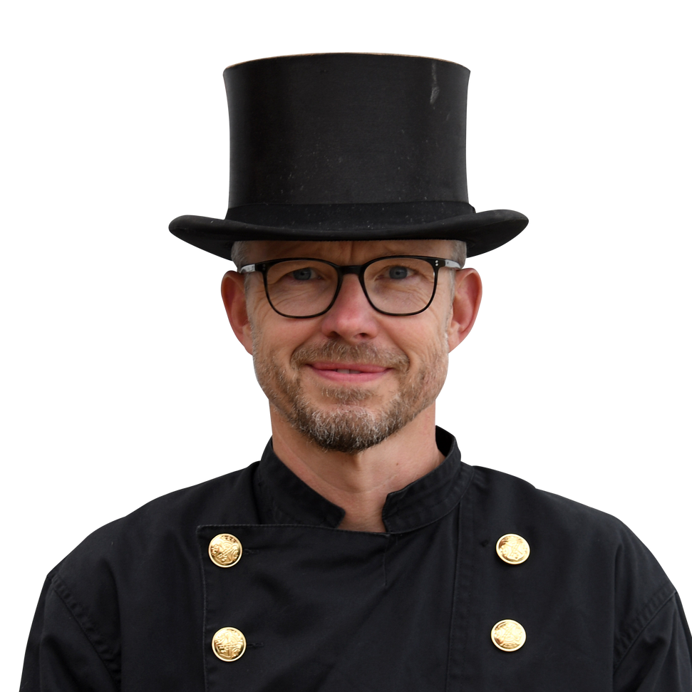 portræt af Jan Haurbak