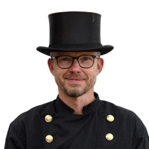 portræt af Jan Haurbak