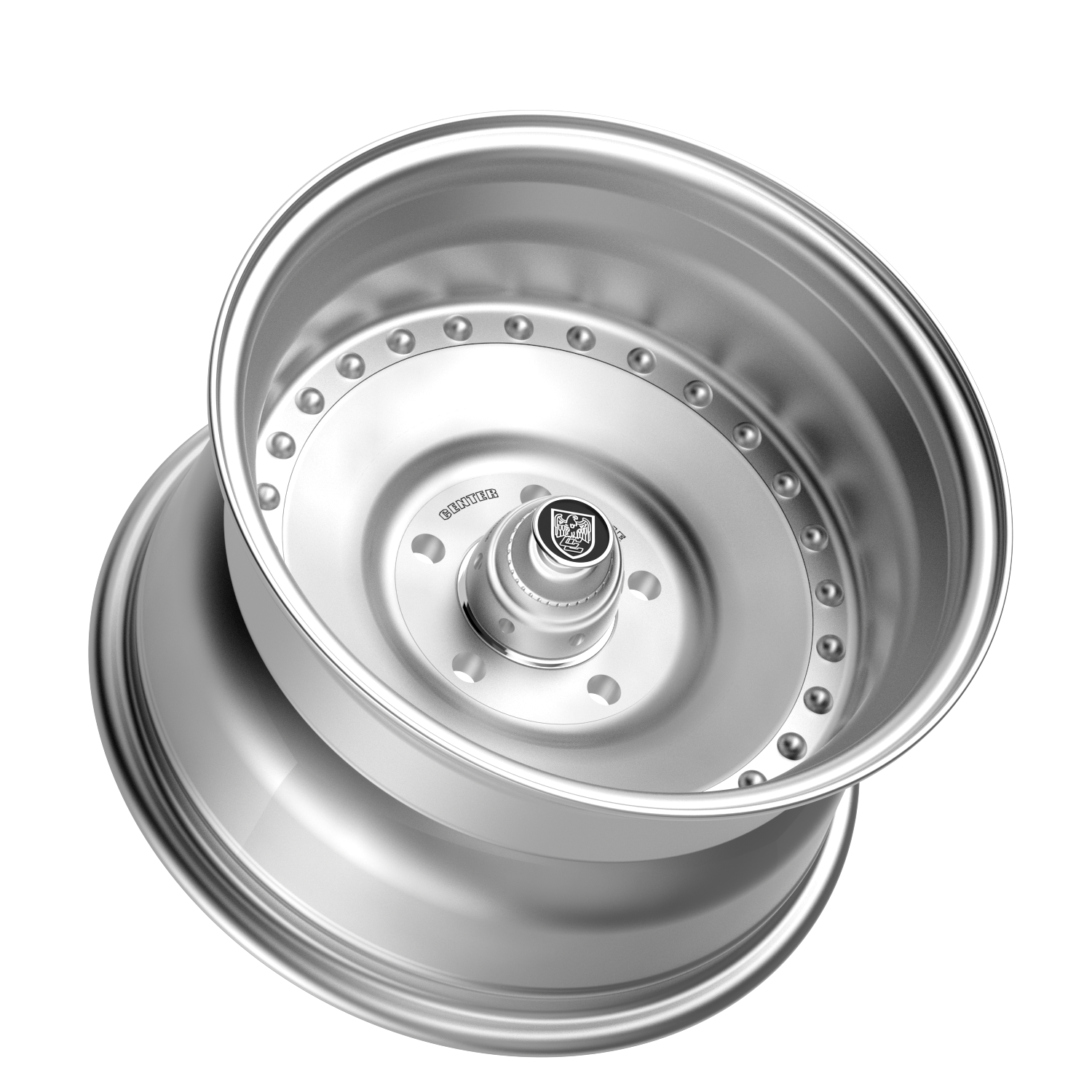 Center Line Auto Drag 15x8.5 Brushed Aluminium
