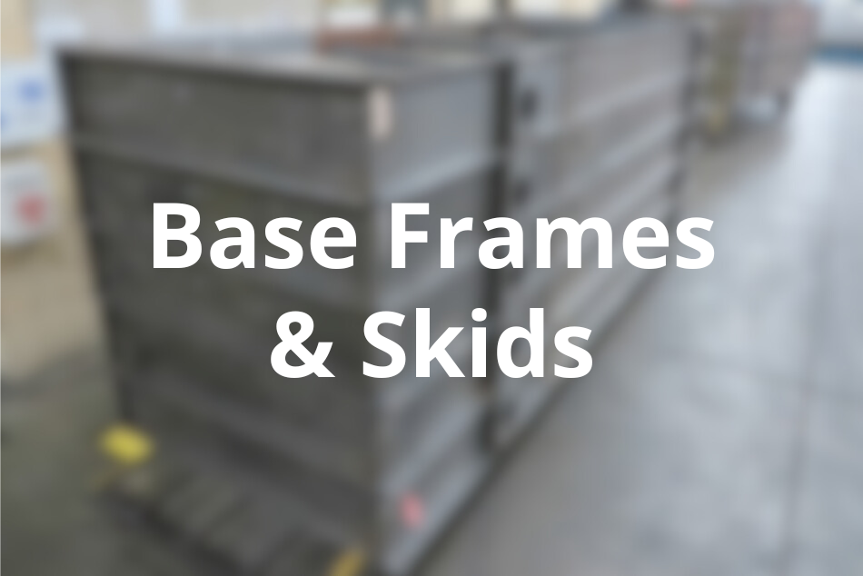 Category Link: Professional base frame and skid fabrication for OEM equipment manufacturers.