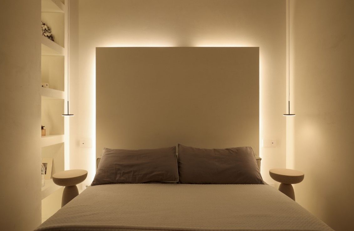 decorazione letto  ArtéNworK Desio e Milano