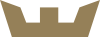 A silhouette of a crown on a white background.