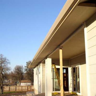 New Residential House Gutter — Redding, CA — Dino’s Rain Gutters