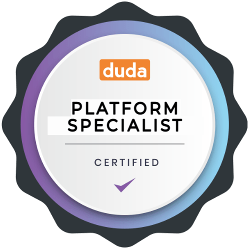 Duda Platform Specialist Certified in Australia