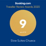 Slow Suites Chueca recibe el distintivo de Booking.com Traveller Review Awards 2020 con una puntuación de 9 sobre 10.