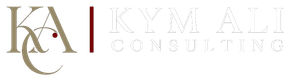 KAI logo with stylized gold and muted pink lettering on a white background