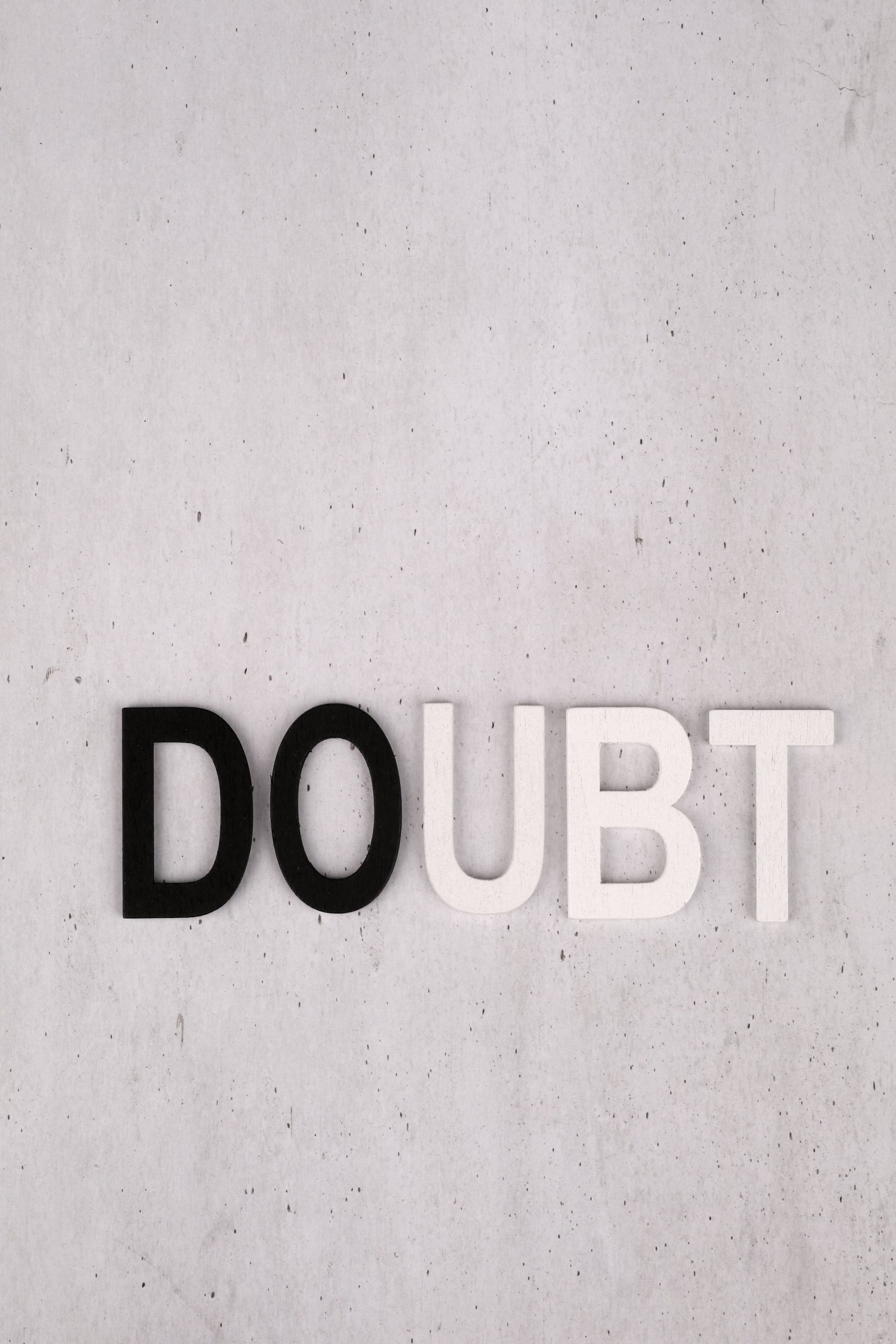 self doubt in dentists