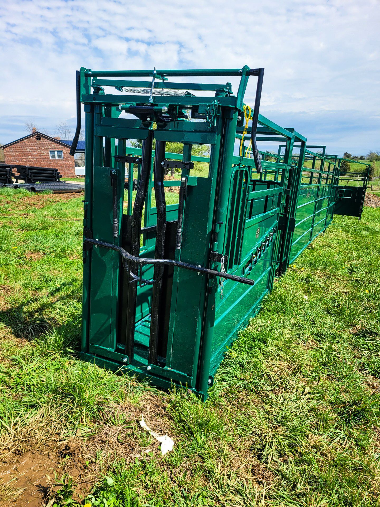 Stationary Livestock Headchute System