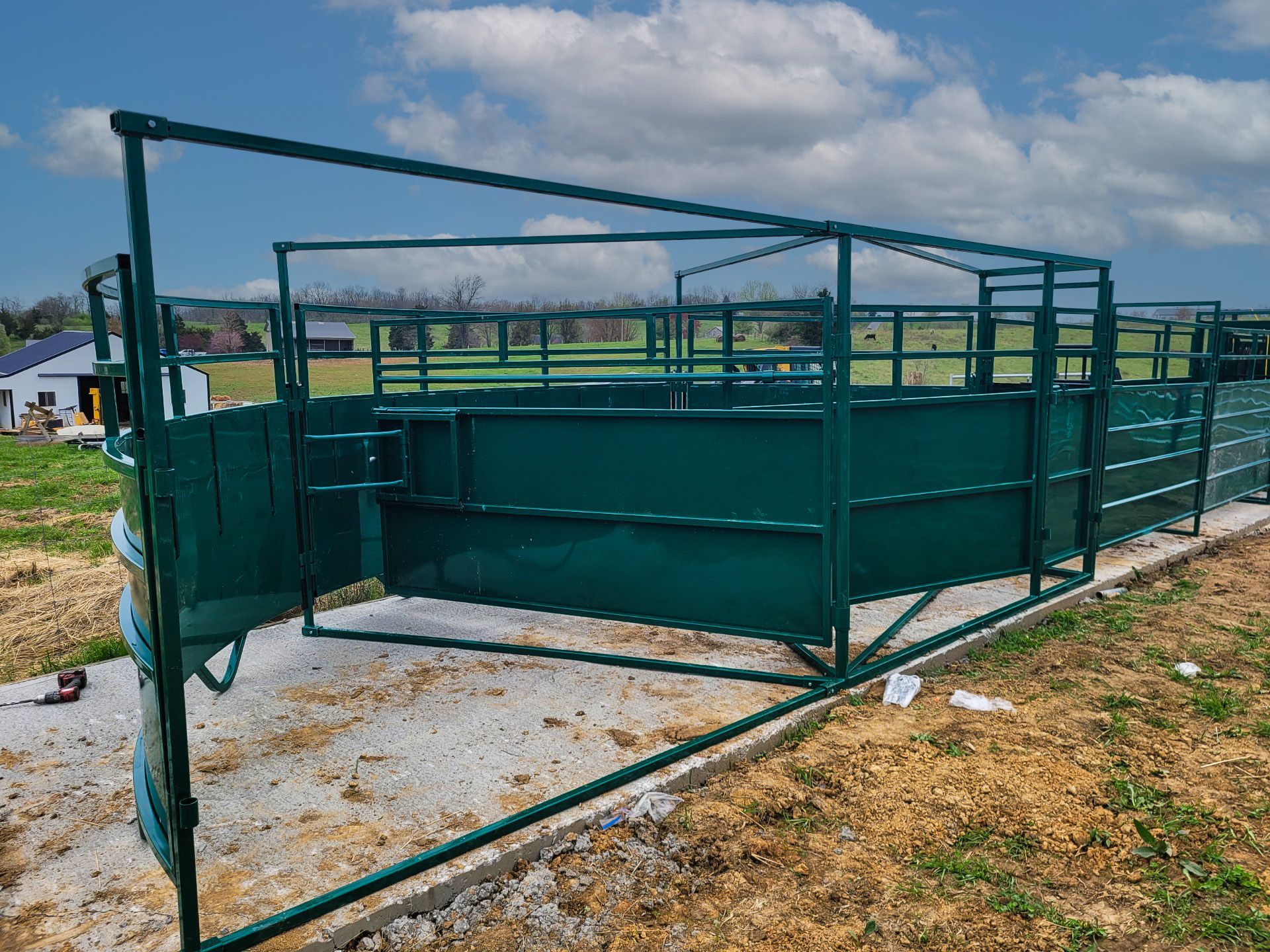 Stationary Headchute System Sweep Tub