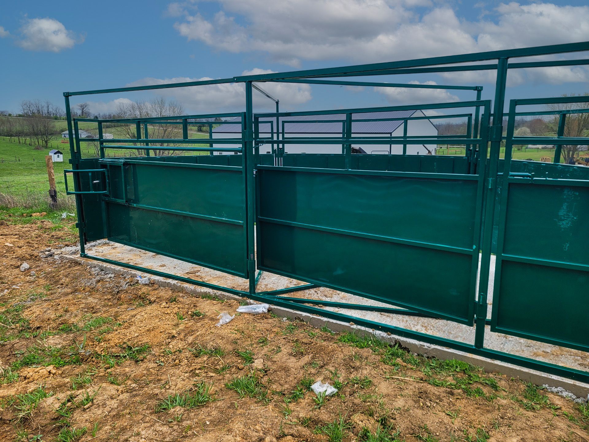 Stationary Headchute System Sweep Tub