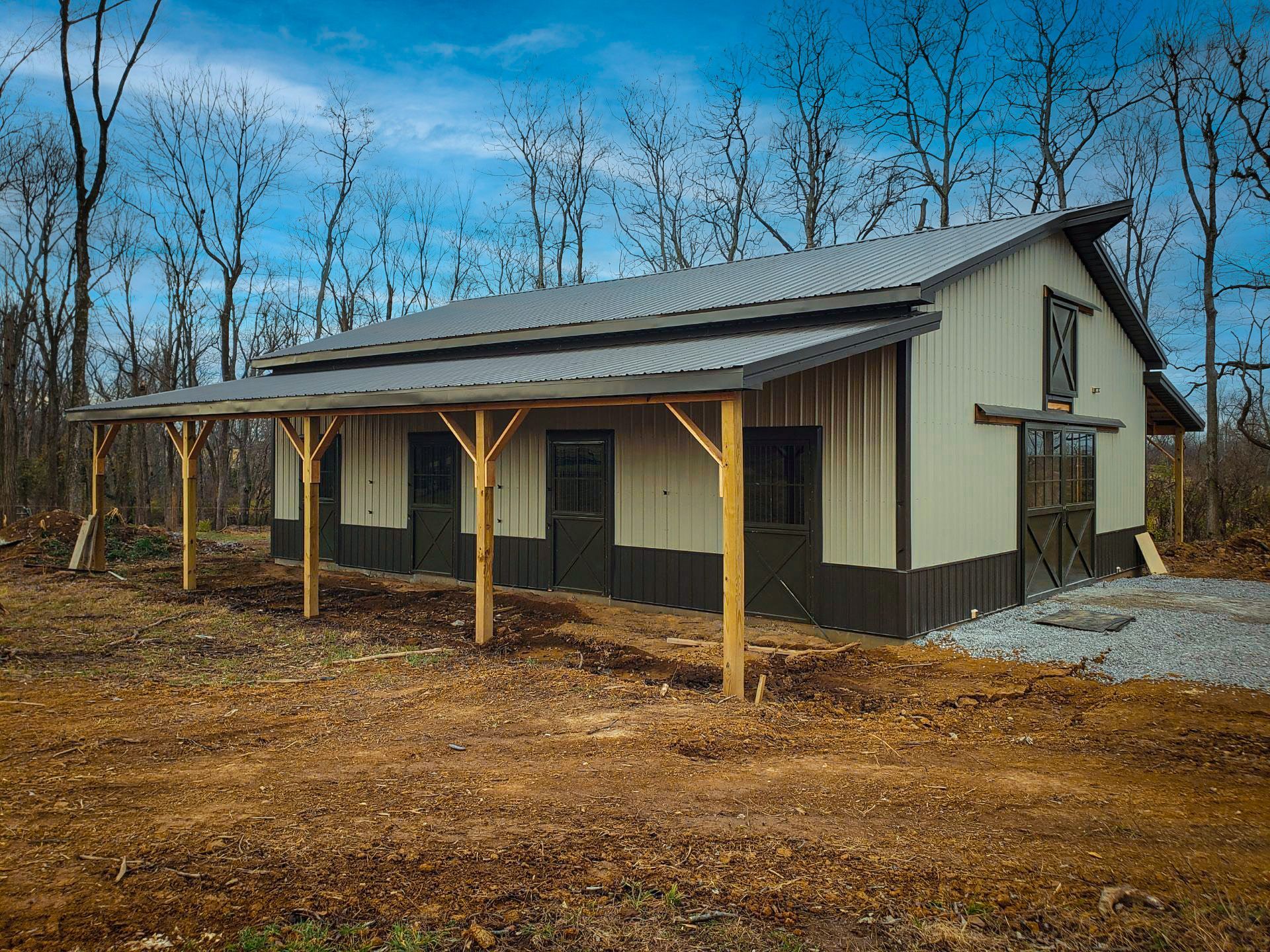 Hand Built Custom Dutch Doors for Horse Barn