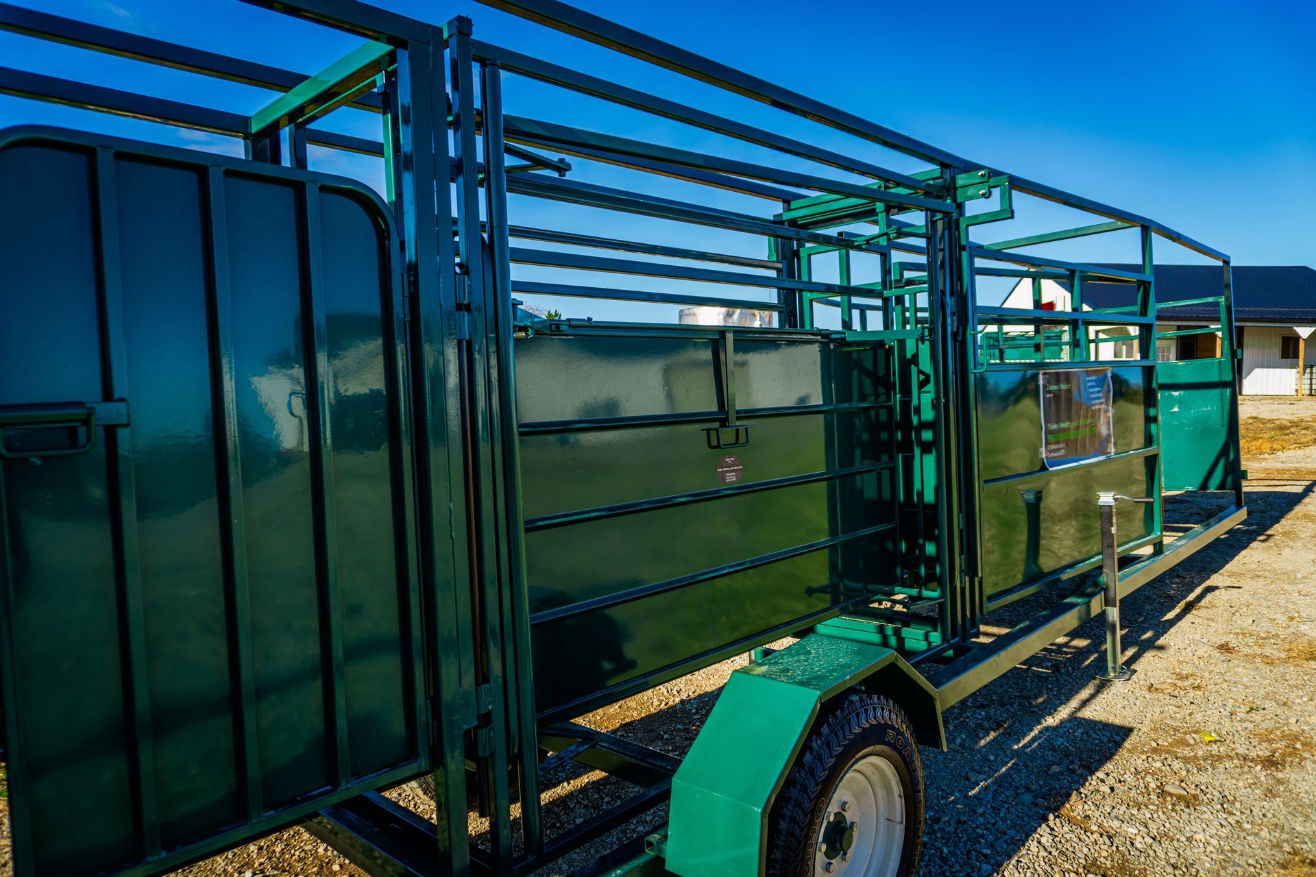 Portable Headchute System Adjustable Alleyway