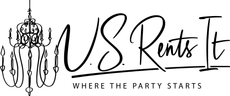 Logo with a chandelier,