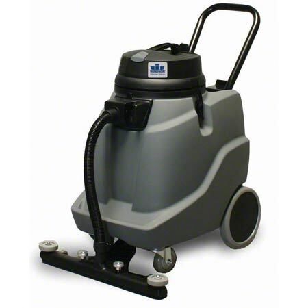 A vacuum cleaner with a hose attached to it