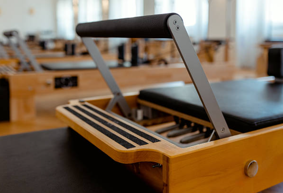 Reformer Pilates class at Tone Pilates studio Manteca CA